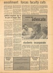 The Advocate, October 12, 1972 by Moorhead State College