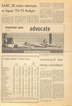 The Advocate, April 11, 1974 by Moorhead State College