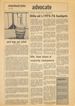 The Advocate, April 24, 1975 by Moorhead State College