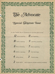 The Advocate, December 18, 1975 by Moorhead State University