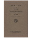 Bulletin (1935-1936) by Minnesota State Teachers College