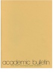 Bulletin, Academic (1976-1978)