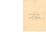 Commencement Program, May (1891) by Minnesota. State Normal School (Moorhead, Minn.)