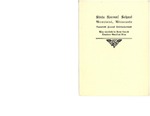 Commencement Program, May (1909) by Minnesota. State Normal School (Moorhead, Minn.)