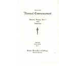 Commencement Program, June (1923)