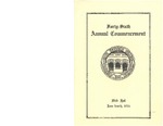Commencement Program, June (1935) by Moorhead State Teachers College