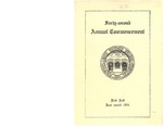 Commencement Program, June (1931)