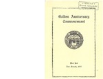 Commencement Program, June (1937)