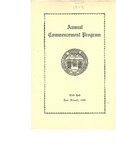 Commencement Program, June (1944)
