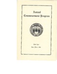 Commencement Program, June (1945) by Moorhead State Teachers College