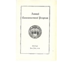 Commencement Program, June (1950)