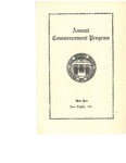 Commencement Program, June (1951)