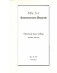 Commencement Program, May (1959)