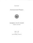 Commencement Program, June (1967) by Moorhead State College