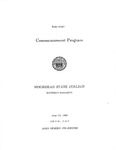 Commencement Program, June (1968) by Moorhead State College