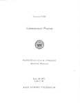 Commencement Program, June (1971)