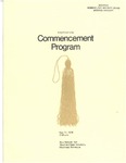 Commencement Program, May (1976)