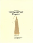 Commencement Program, August (1977)