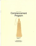 Commencement Program, May (1978)