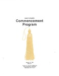 Commencement Program, August (1980)