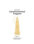 Commencement Program, August (1981)
