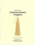 Commencement Program, May (1983)