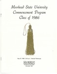 Commencement Program, May (1986)