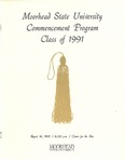Commencement Program, August (1991) by Moorhead State University