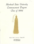 Commencement Program, May (1994) by Moorhead State University