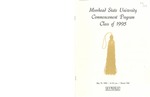Commencement Program, May (1995) by Moorhead State University