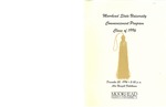 Commencement Program, December (1996) by Moorhead State University