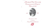 Commencement Program, December (1999) by Moorhead State University