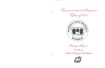 Commencement Program, May (2001) by Minnesota State University Moorhead
