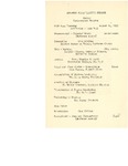 Summer Commencement Program, August (1947)