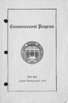 Commencement Program, August (1949)
