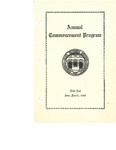Commencement Program, June (1948)