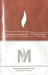 Commencement Program, December (2017) by Minnesota State University Moorhead