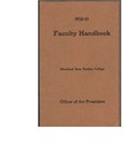Faculty Handbook (1950-1951)