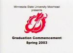 Graduation, Spring 2003