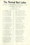 The Normal Red Letter, volume 5, number 7, April (1904) by Moorhead Normal School