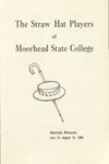 Straw Hat Players programs, 1965 season (1965) by Moorhead State College