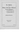 The Bulletin, series ten, number one, July (1914) by Minnesota. State Normal School (Moorhead, Minn.)