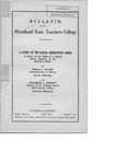 Bulletin, series nineteen, number two, July (1923) by Moorhead State Teachers College