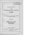 Bulletin, series nineteen, number three, October (1923) by Moorhead State Teachers College