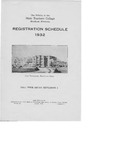 Bulletin, series 28, number 2, Registration schedule, July (1932) by Moorhead State Teachers College