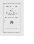 The Bulletin, series 30, number 2, July (1934) by Moorhead State Teachers College