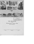 The Bulletin, series 30, number 4, January (1935) by Moorhead State Teachers College