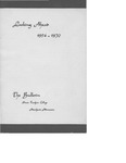 The Bulletin, series 50, number 2, November (1954) by Moorhead State Teachers College